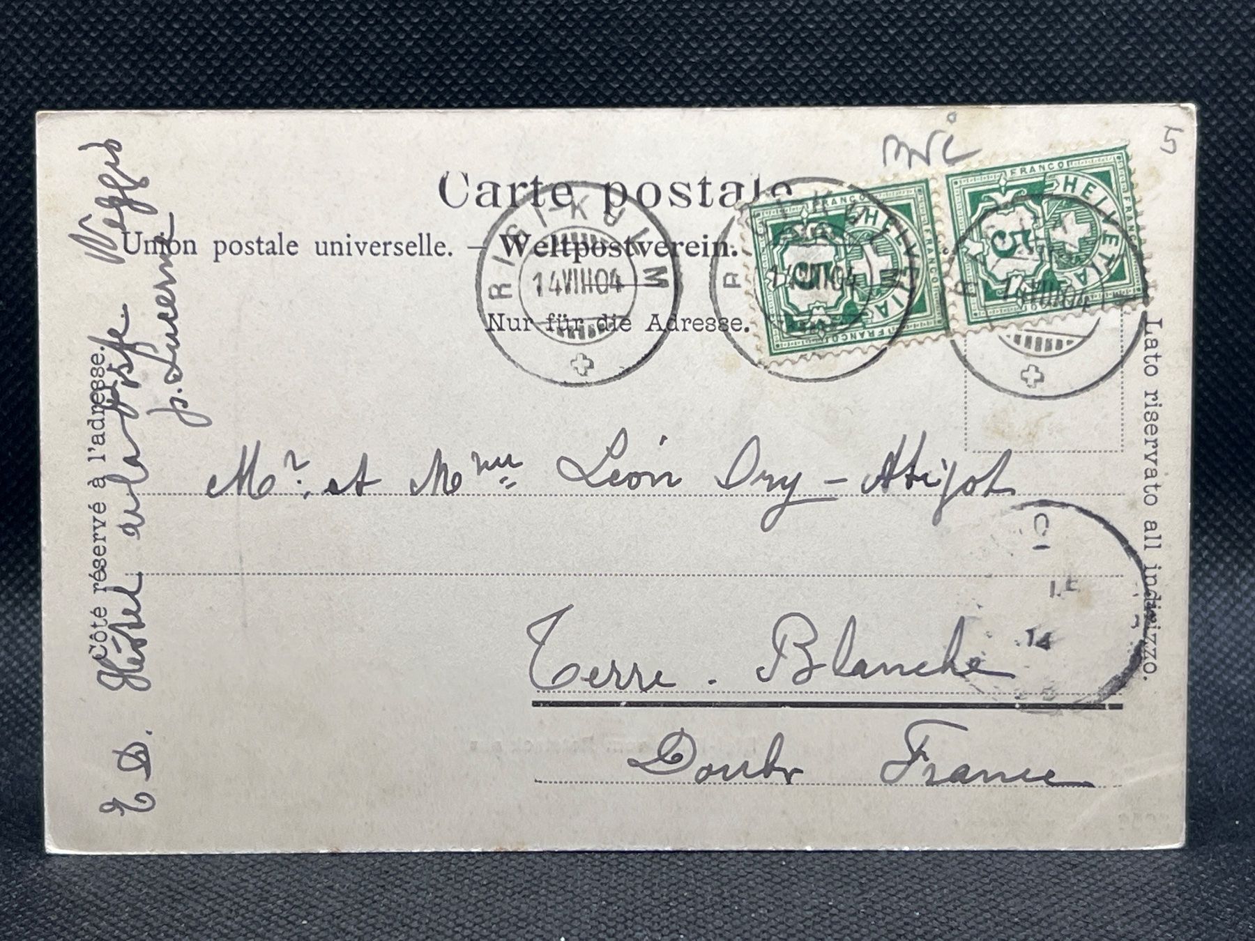 Cartoline postali: Rigi-Kulm vom Rotstock aus – Usato da Widnau venduto da Brusi9 1