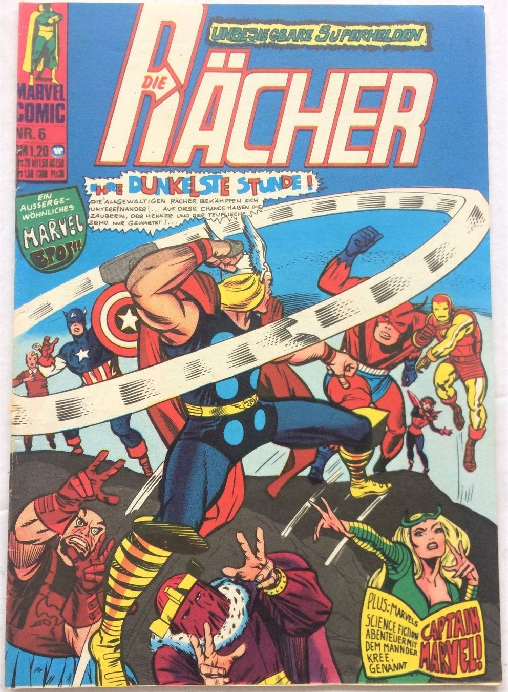 Fumetti: DIE RÄCHER - Heft - Nr.6/1974 – Usato da Schaffhausen venduto da durruti
