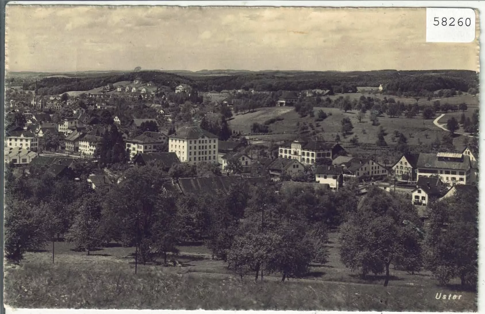 Ansichtskarten: Uster - Generalansicht – Gebraucht aus Ettingen von Kartenplanet