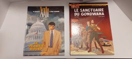 BD Blake et Mortimer et, XIII, lot de deux BD