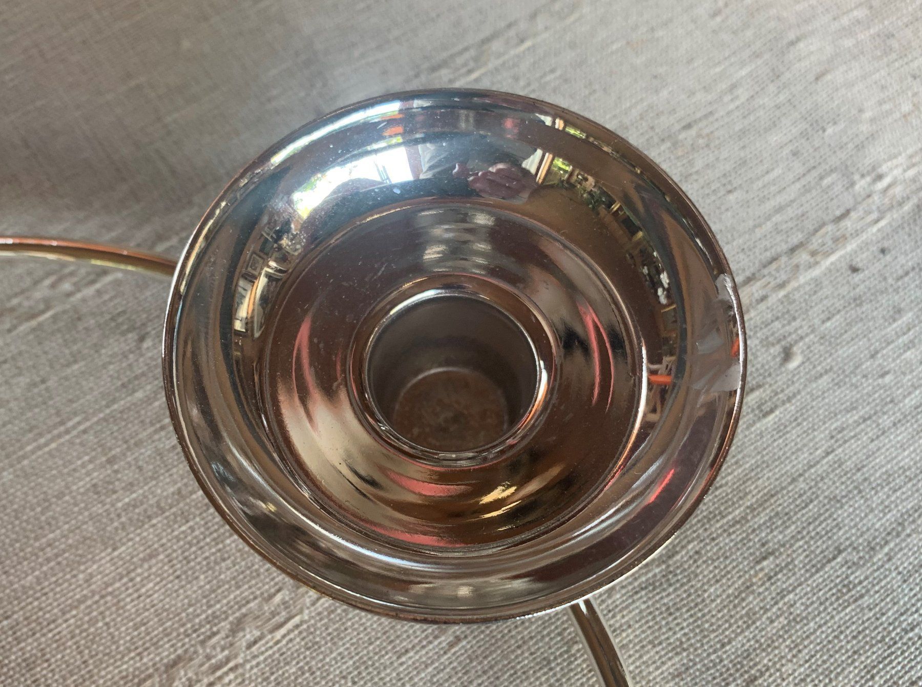 Portacandele: Cooler Tisch-Kerzenständer in Ringform – Usato da Volketswil venduto da zwitsch33 2