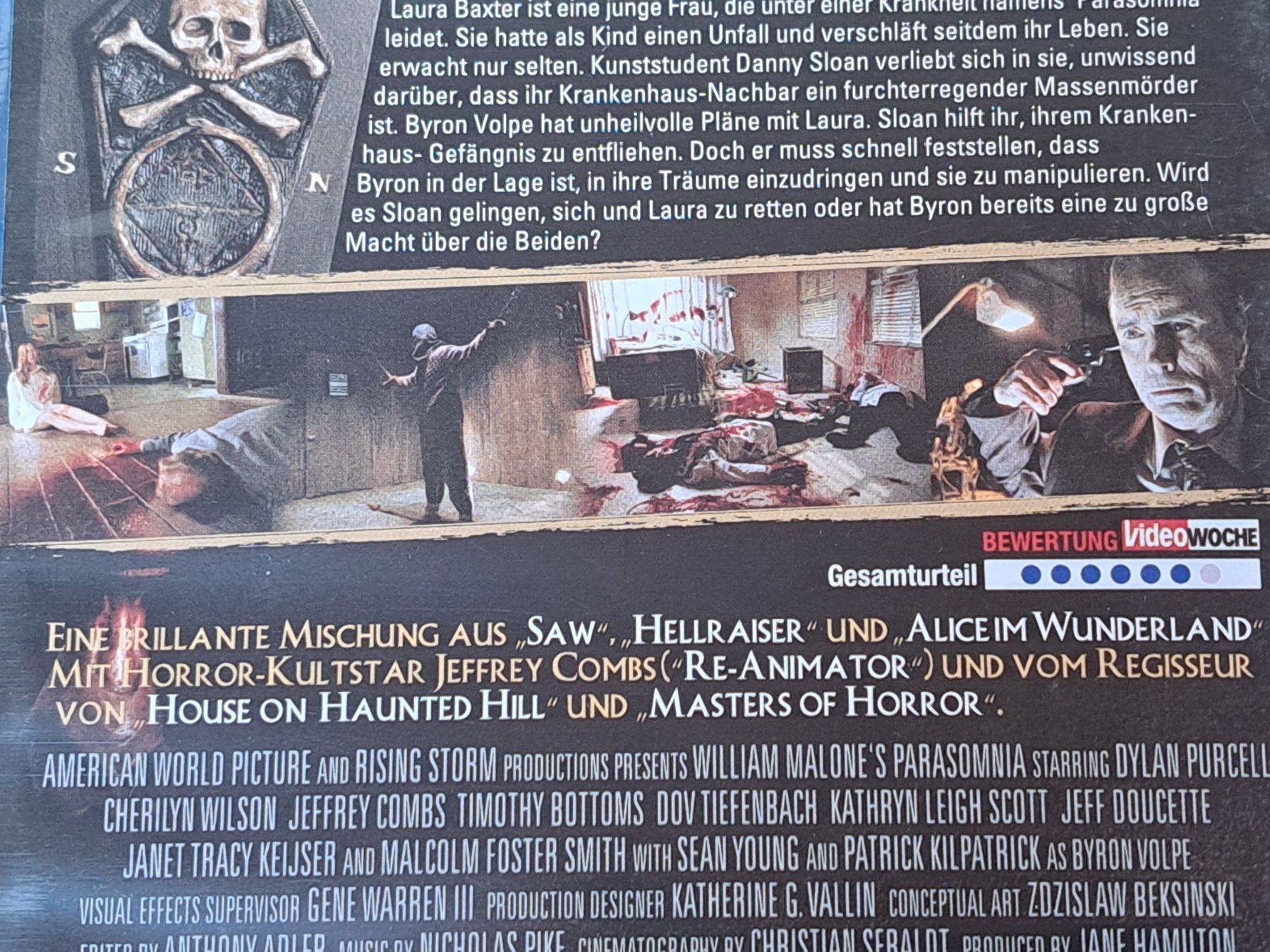 Alle DVDs: Blu-ray Das Dornröschen Massaker (Parasomnia) – Neu (gemäss Beschreibung) aus Unterseen von Kanica 4