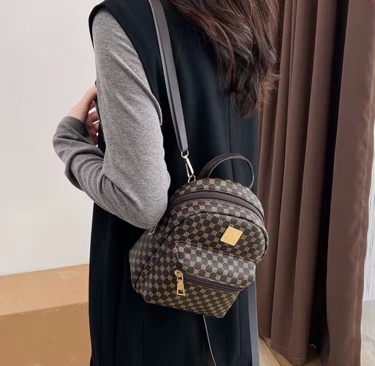 Zaini: Mini sac à dos tendance - braun – Nuovo e nell'imballaggio originale da Thônex venduto da Suisse.Shopping 3