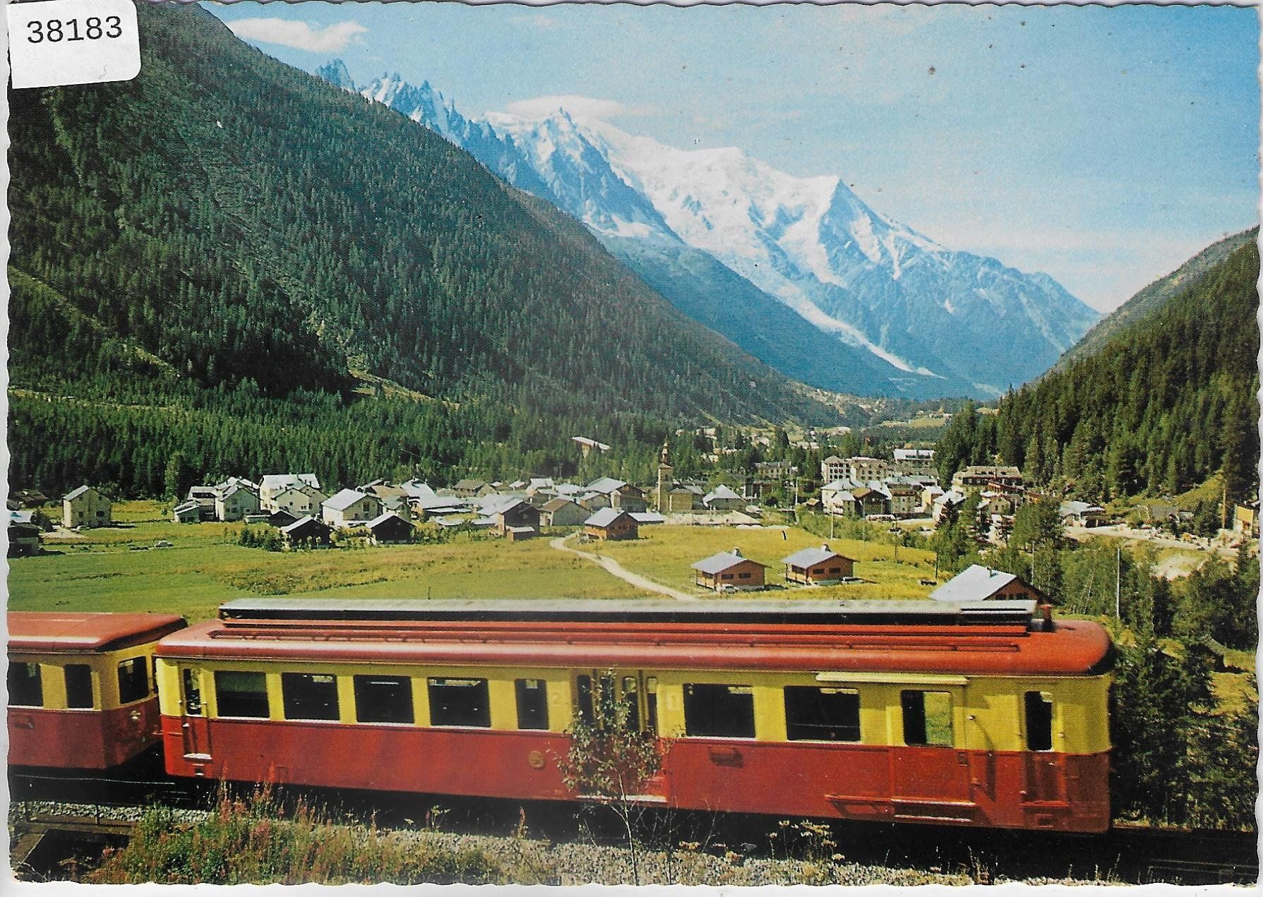 Cartes postales: Train Martigny-Chamonix – D'occasion à Ettingen par Kartenplanet