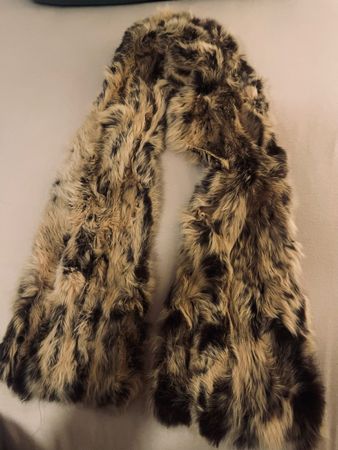 Echter Vintage Pelz Schal Muff Winter Accessoire Top!