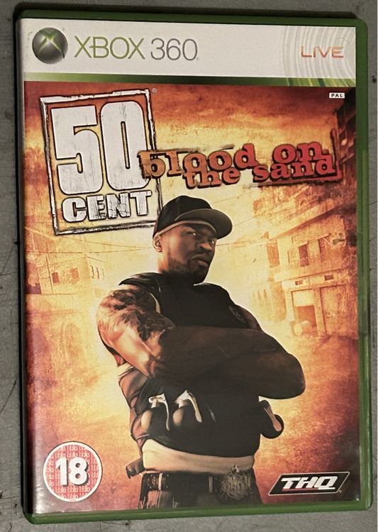 Jeu Xbox 360 - 50 Cent: Blood On The Sand - Version FR Complète - Très Bon état