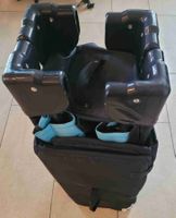 Apex Baby Reisebett AX-701 blau inkl.  2 Matratzen