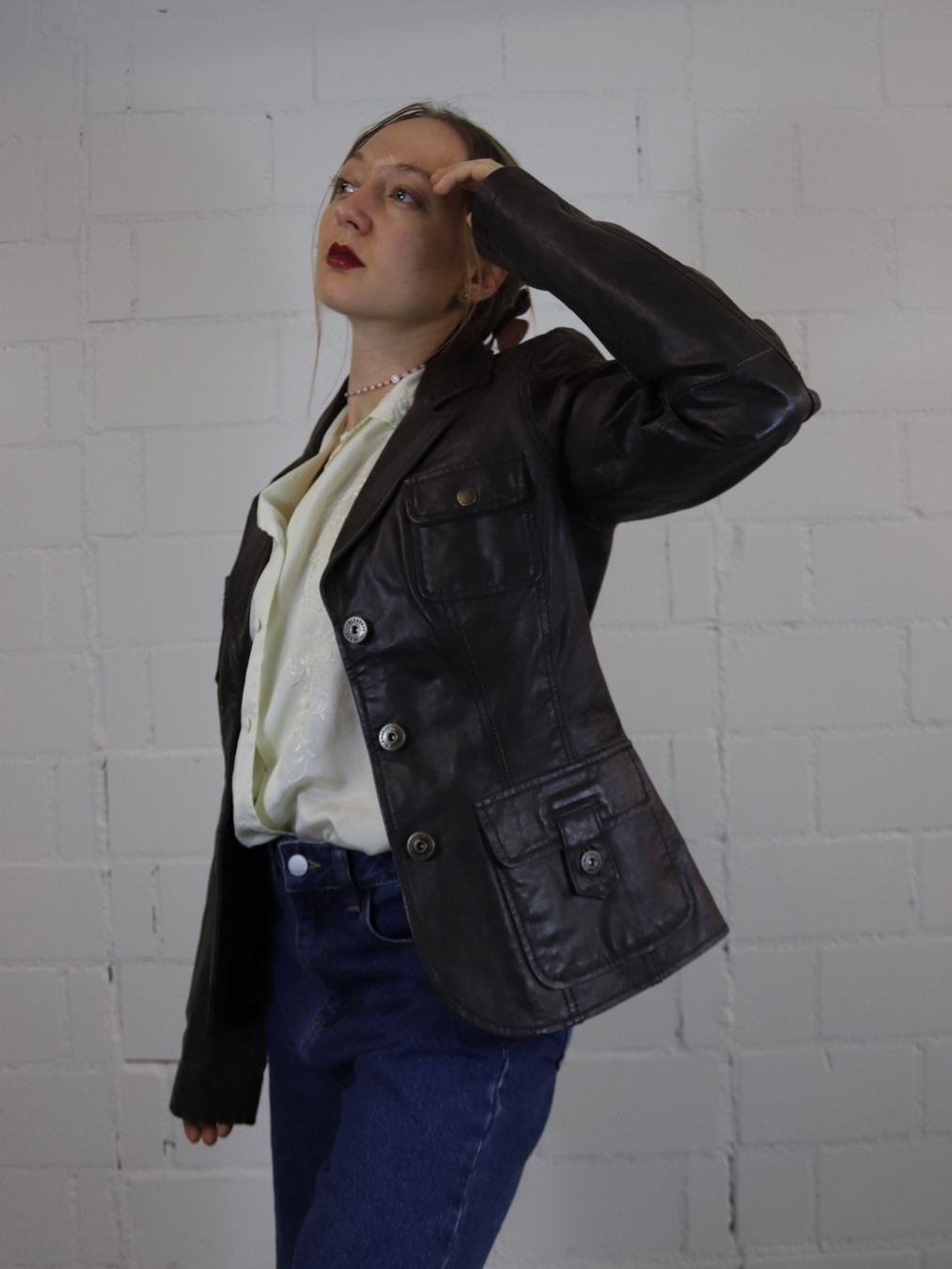 Giacche: Vintage Lederjacke | S – Usato da Widnau venduto da flottifetze 4