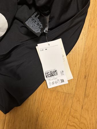 Badeanzug ein Schulter Gesteppt Schwarz EUR M Neu
