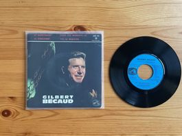 Single 7’’ - Gilbert Becaud / Et maintenant