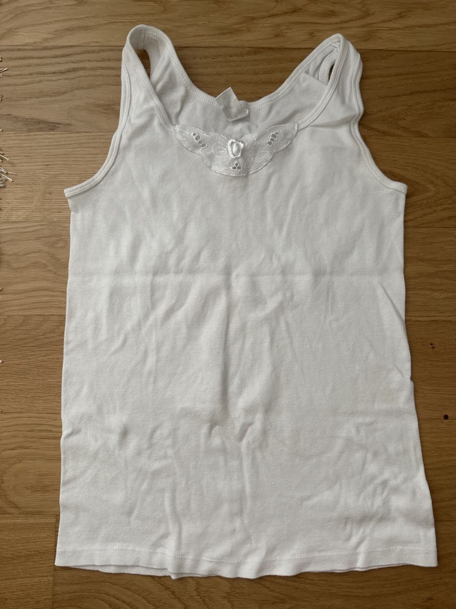 Altra biancheria intima: 3x weisses Unterhemd Grösse M – Usato da Zug venduto da Hehe 1