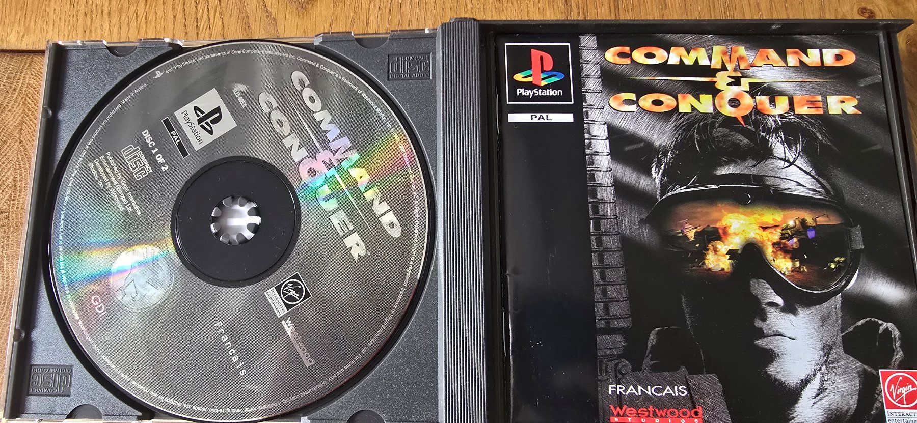 Spiele: Retrogaming PS1 Comand & Conquer 1 – Gebraucht aus Renan BE von Sliardet 1