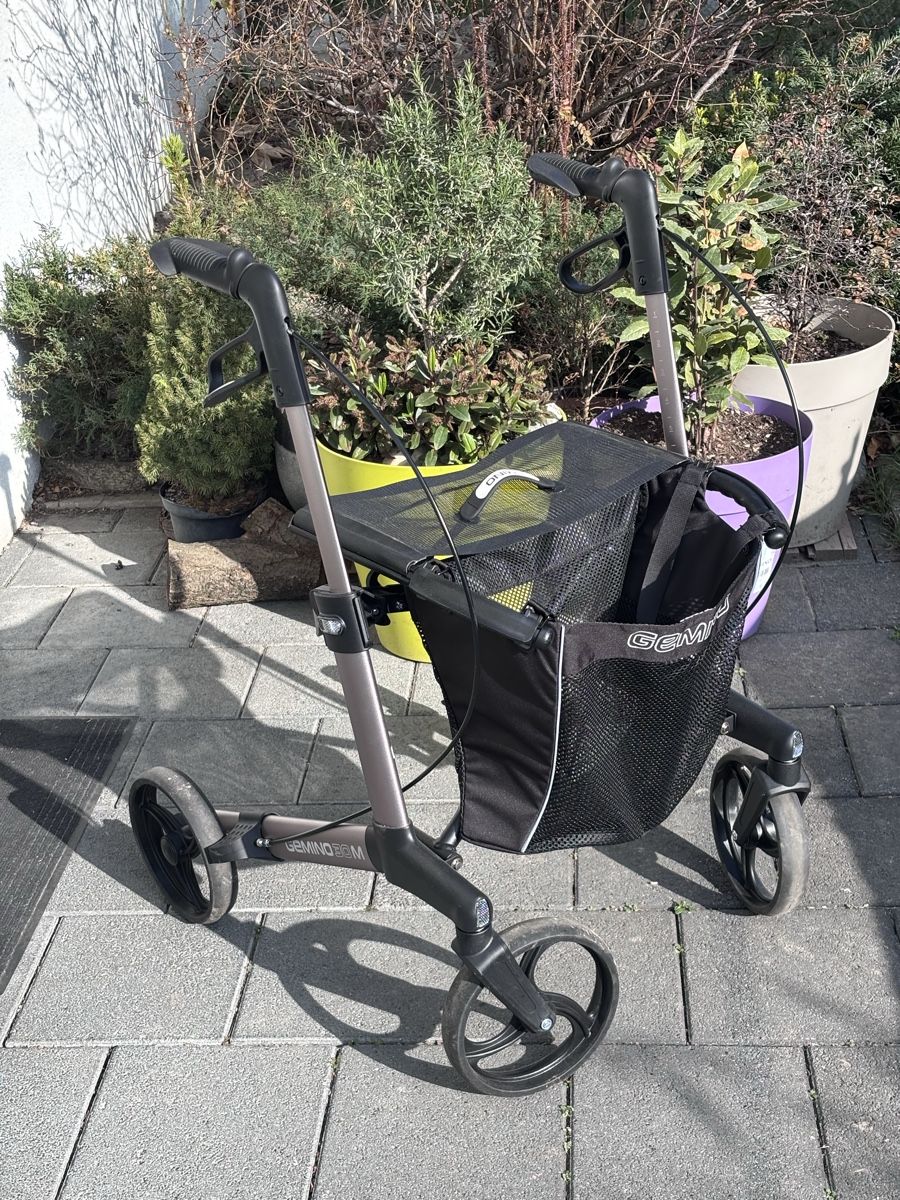 Ausili per la deambulazione: Déambulateur Gemino 30, rollator en aluminium – Nuovo (secondo la descrizione) da Martigny venduto da Mvoide 1