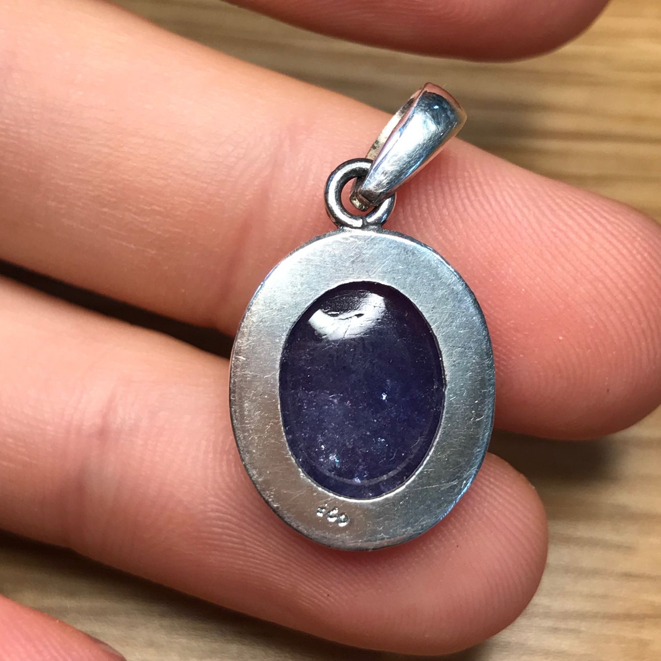 Ciondoli: Tansanit / Tanzanite Anhänger Silber 925 – Nuovo (secondo la descrizione) da Biel venduto da djvalbnc 3