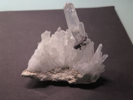 Bergkristall mit Sphalerit von Bulgarien ca. 245 gr.
