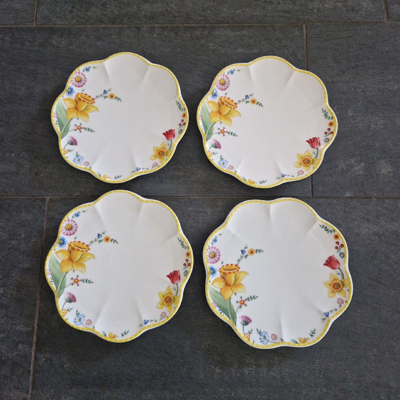 Villeroy & Boch Piatti: Dessertteller Spring Villeroy und Boch – Nuovo (secondo la descrizione) da Kollbrunn venduto da Jri
