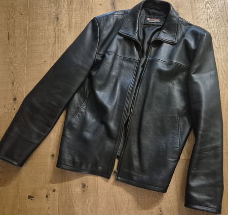 Herren Lederjacke Neuenschwander schwarz