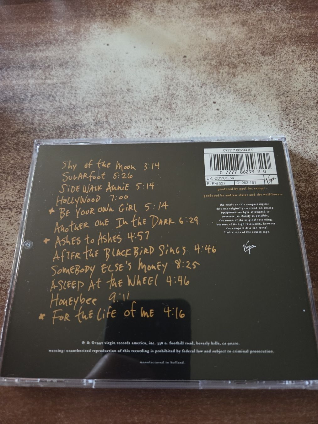 CD: The Wallflowers  - The Wallflowers – Usato da Wattenwil venduto da Mage66 1
