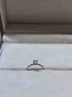 Tiffany & Co. Verlobungsring PT950  Diamant 0.39 ct Gr 48