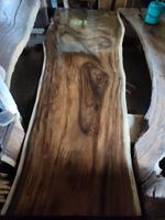 Tisch Baumscheibentisch Gartentisch Holz Fußgestell Wählbar