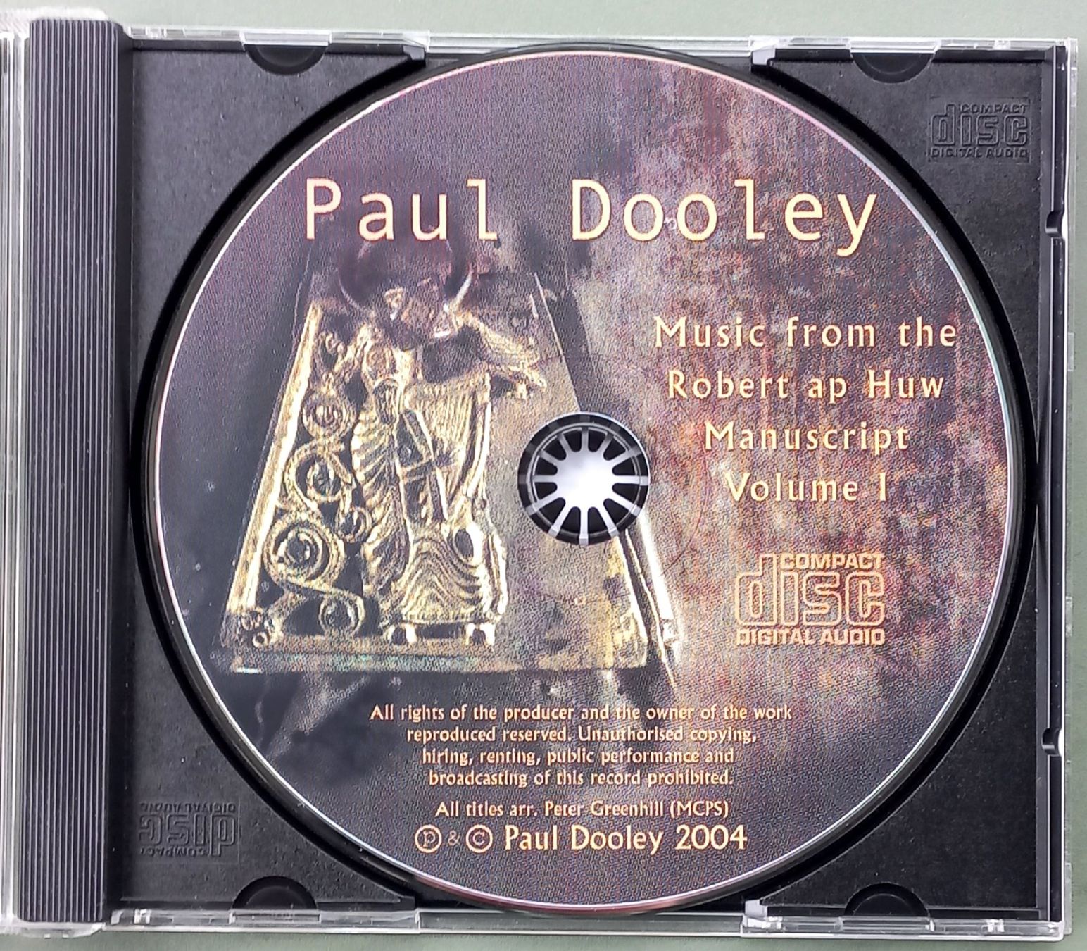 CD: CD - Paul Dooley - Walisische Harfenmusik – Usato da Niederuzwil venduto da lubimaja 1