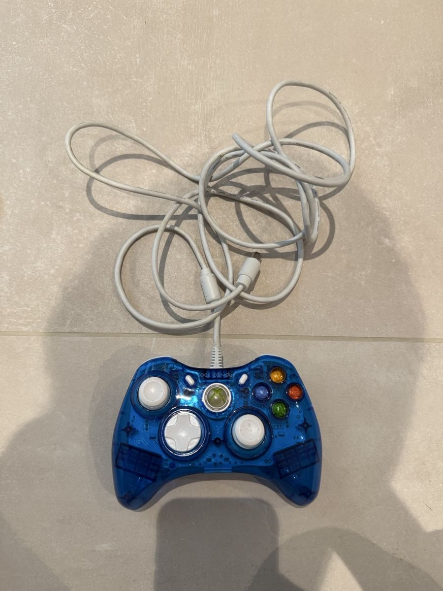 Controller: Xbox 360 Controller - Blau, gebraucht, voll funktionstüchtig – Usato da Däniken SO venduto da pet_hv5v