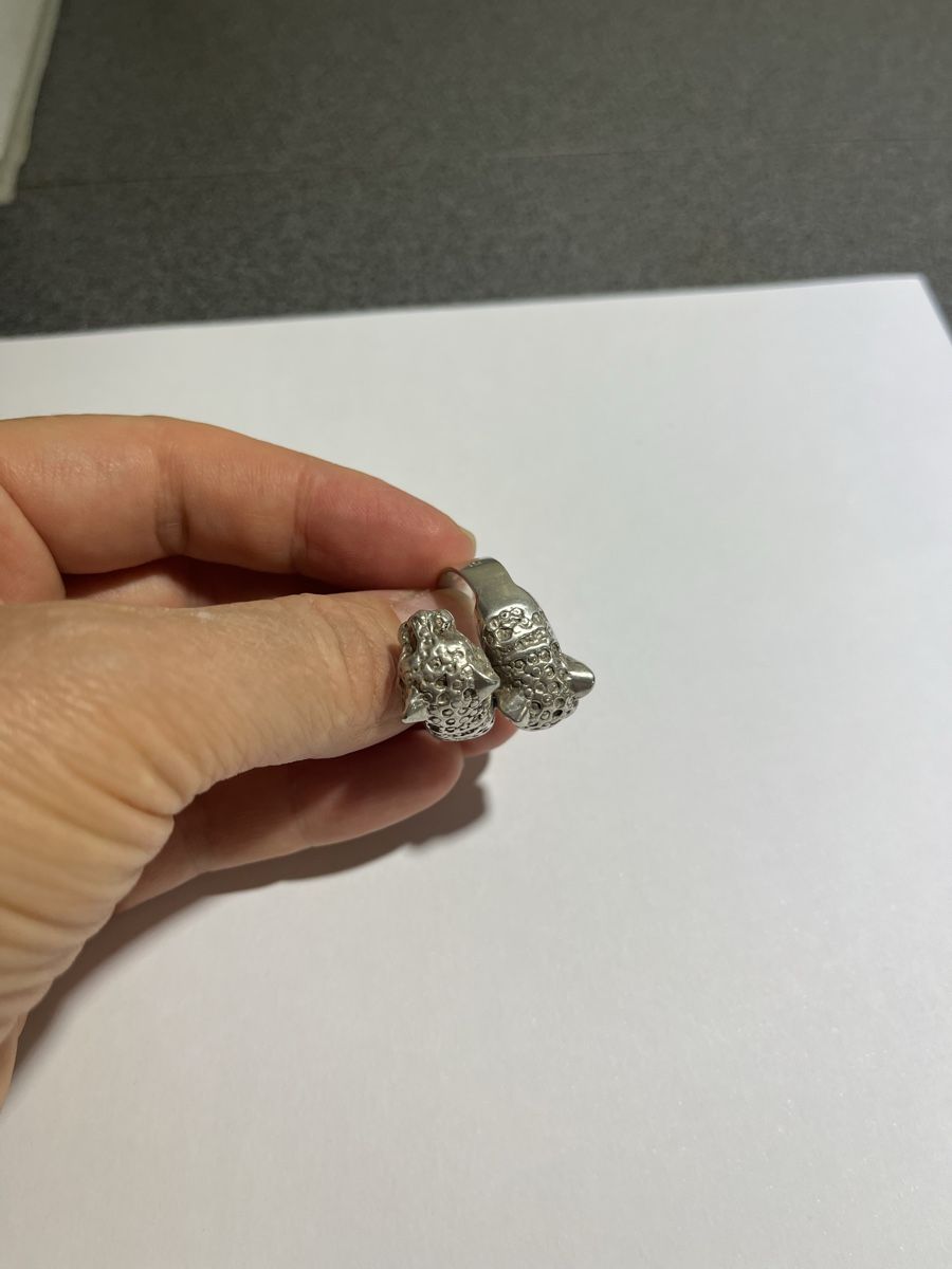 Bagues: Silber Ring Panther Kopf – D'occasion à Rothenburg par sla_rn6q 2