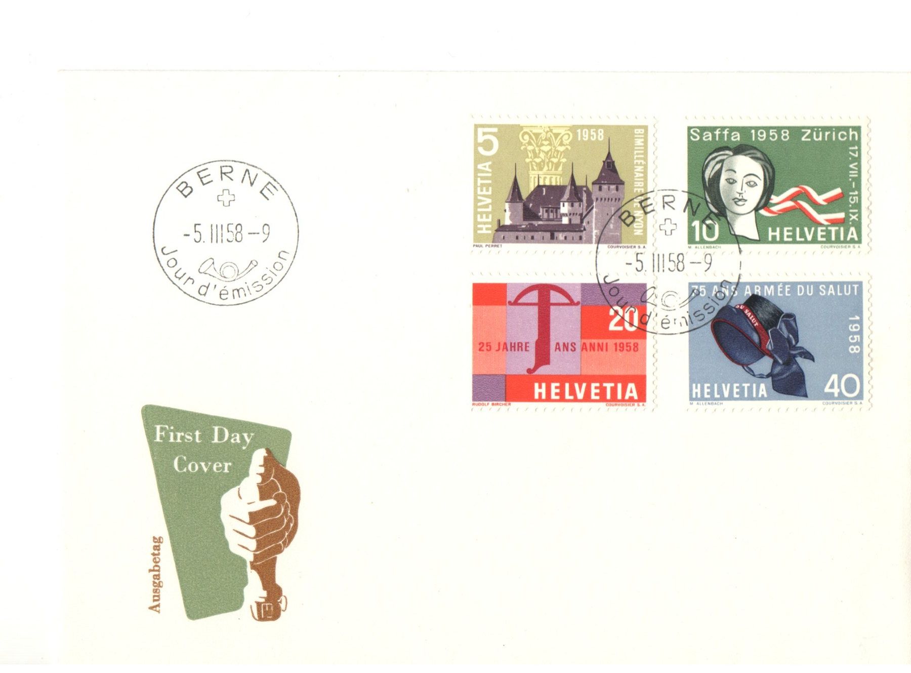 Tous les timbres: FDC – D'occasion à Echichens par mullerch