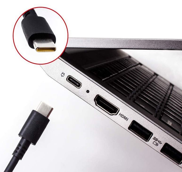 Ladegerät: USB-C-Ladegerät für Laptops 45W oder 65W – Neu und originalverpackt aus Unterägeri von RmOnline 3