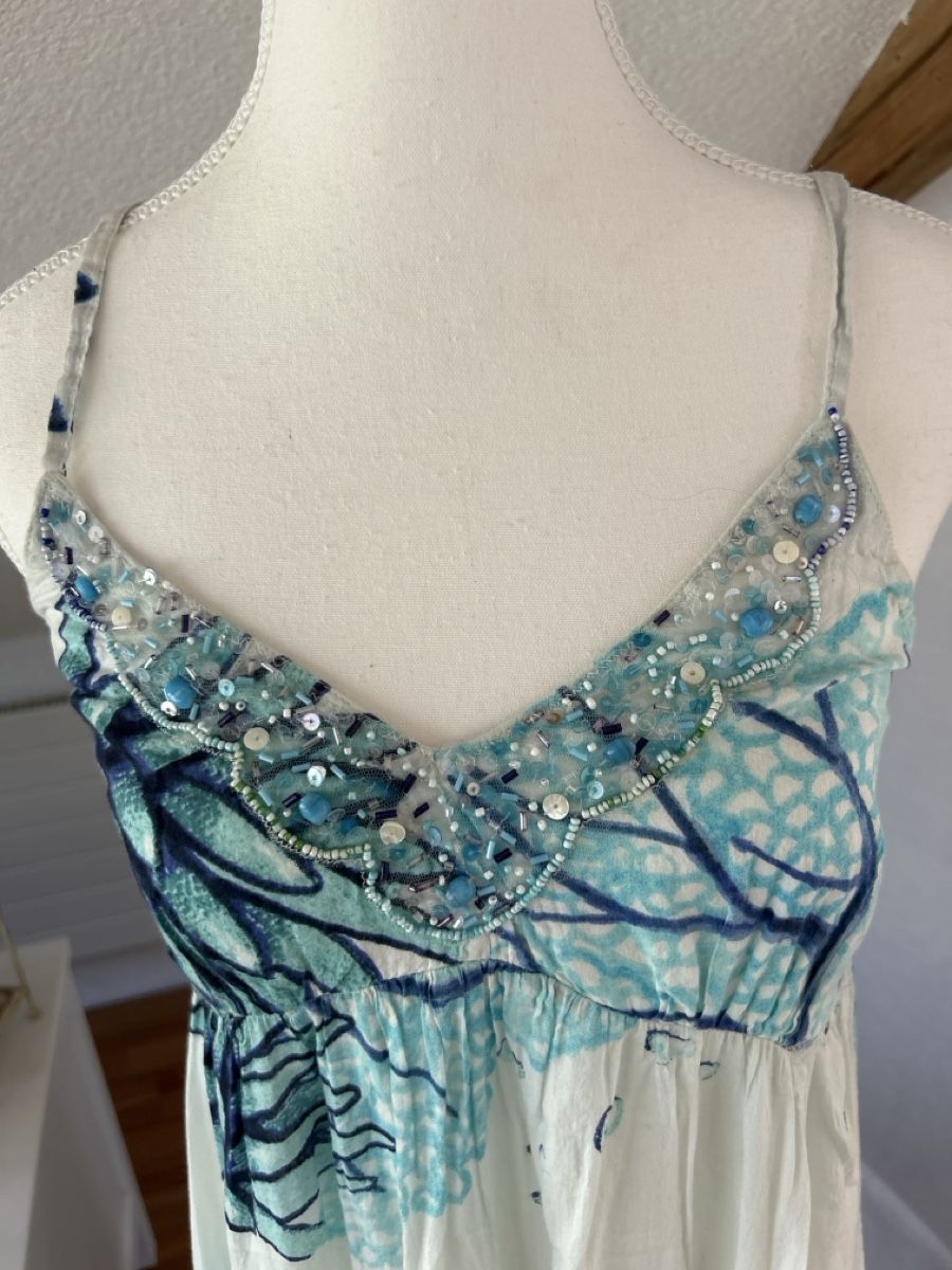 Vestiti: Maxikleid im Korallen-Design, Grösse FREE – Usato da Kirchdorf BE venduto da Stella130 2