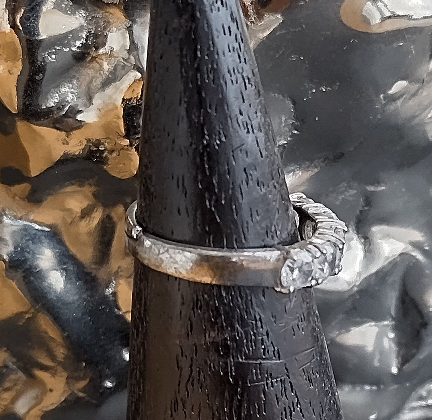 Anelli: GLITZER RING IN 925 SILBER – Usato da Romanshorn venduto da Glitzer-Paradies 4