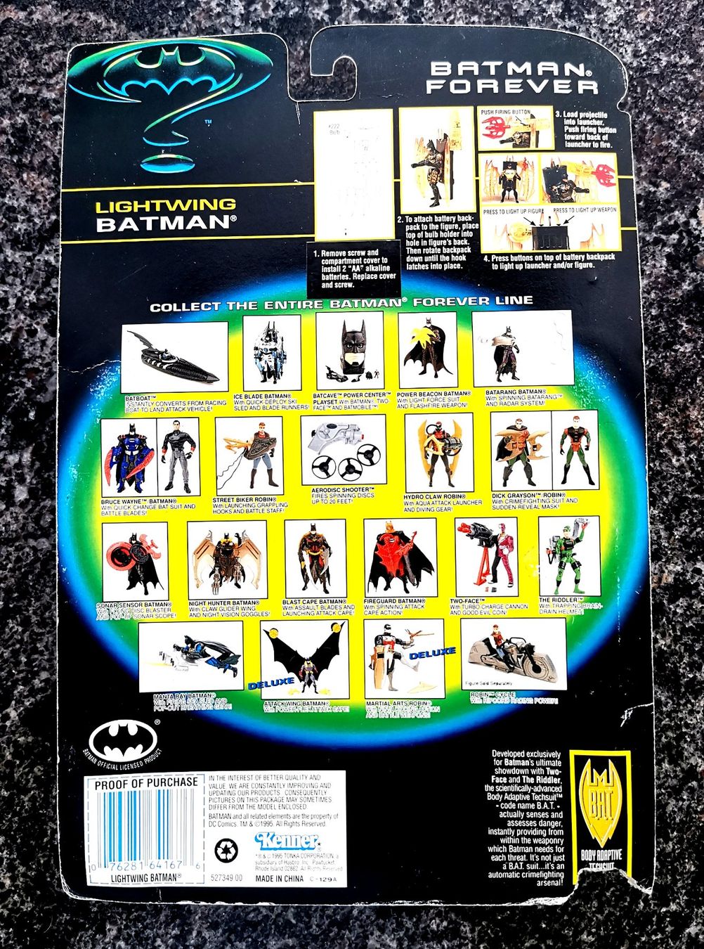Statuette: Batman Lightwing Deluxe 1995 Action Figur Forever Vintage – Nuovo e nell'imballaggio originale da Rorschach venduto da Actionvintage789 1