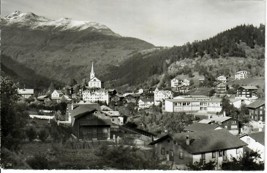 Ansichtskarten: Fiesch,  Wallis – Gebraucht aus Hochdorf von Ziegel-16