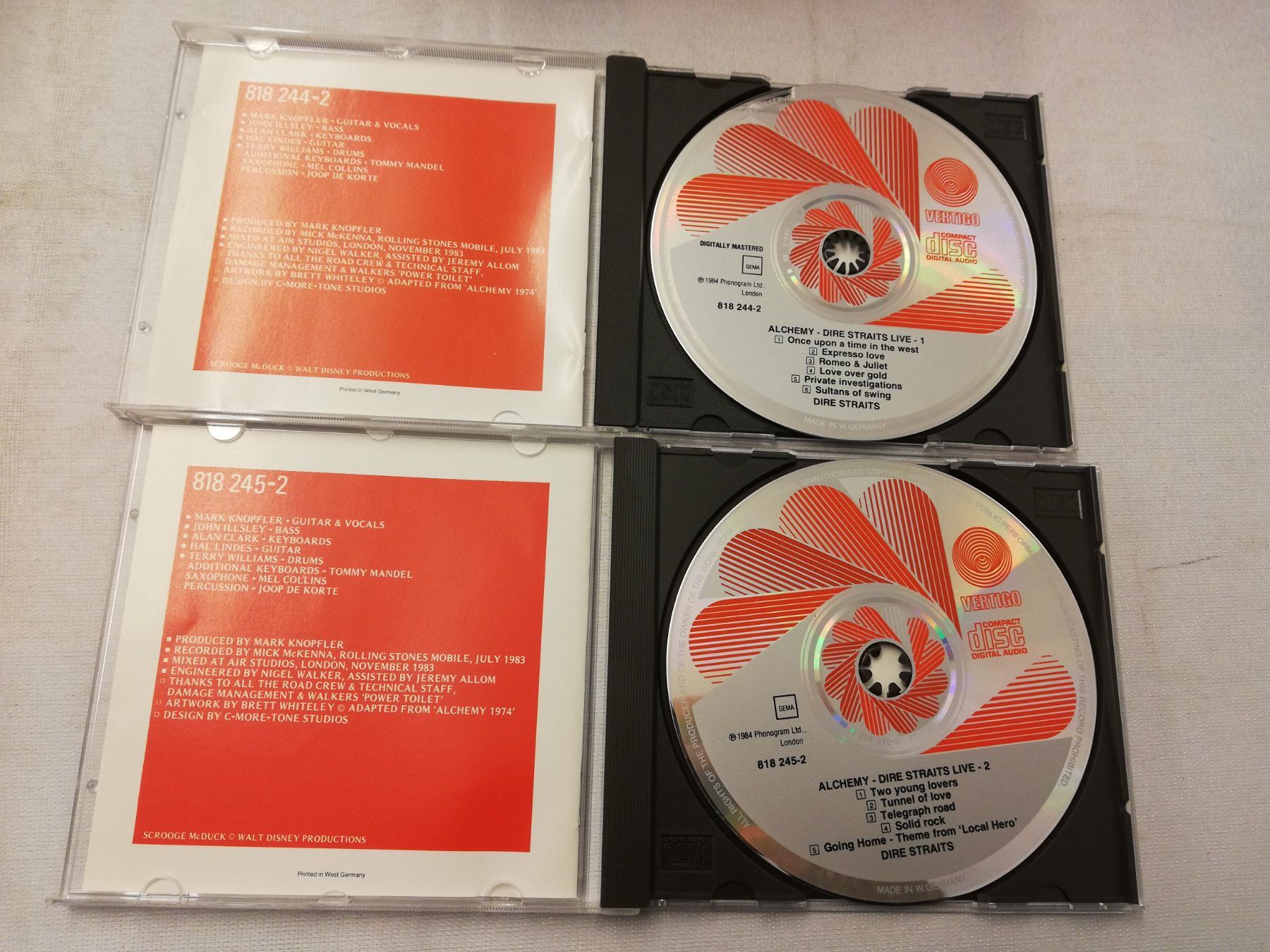 CDs: DIRE STRAITS LIVE - ALCHEMY - 2 CD'S – Gebraucht aus Bern von Vinylsound.ch 4