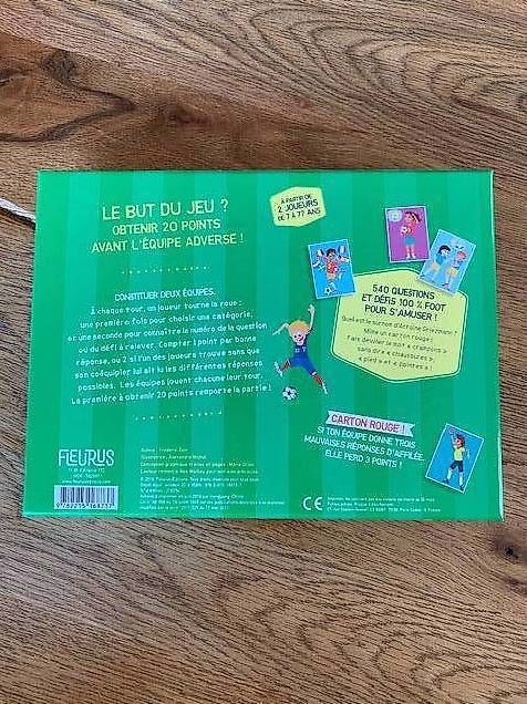 Giochi: Quiz et défis 100% foot – Usato da Cheseaux-Noréaz venduto da carole_oz 1