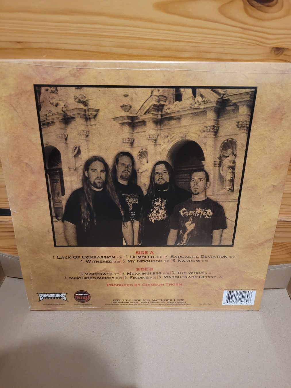 Dischi in vinile: Crimson Thorn - Purification Vinyl LP – Nuovo e nell'imballaggio originale da Münsingen venduto da Drachenwurst 1