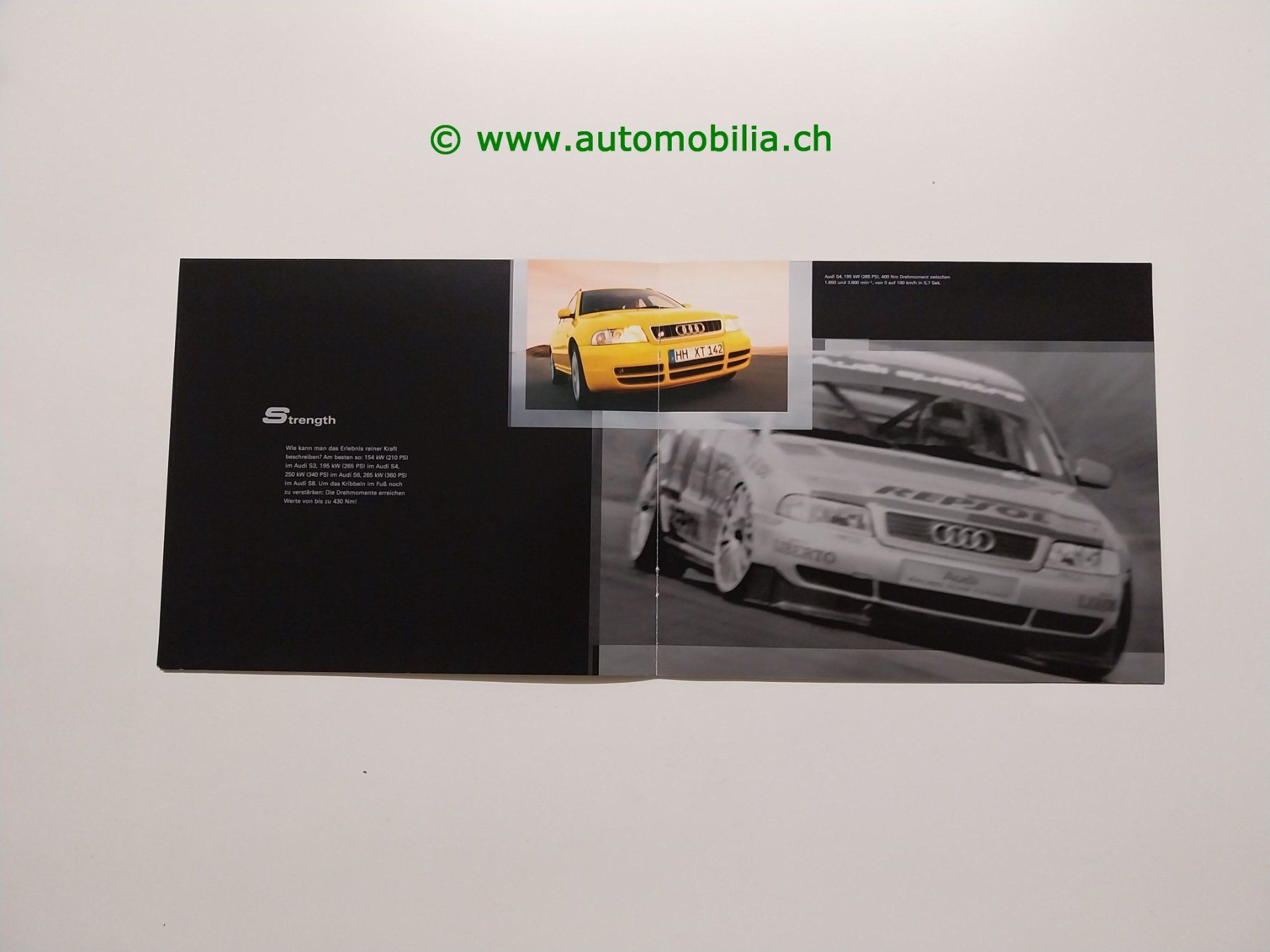 Audi Documenti: Audi Modellprogramm S-Modelle 1999/09 Prospekt deutsch – Usato da Weingarten-Kalth venduto da Bettelbruenneli 4
