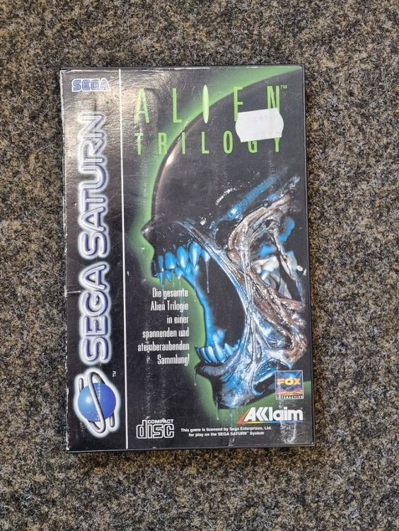 Alien Trilogy Sega Saturn - Prix - Photo - Présentation