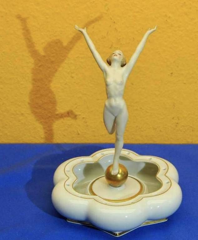 Statuette: "Sonnenkind" von Karl Tutter 1960 – Usato da Riehen venduto da harald13