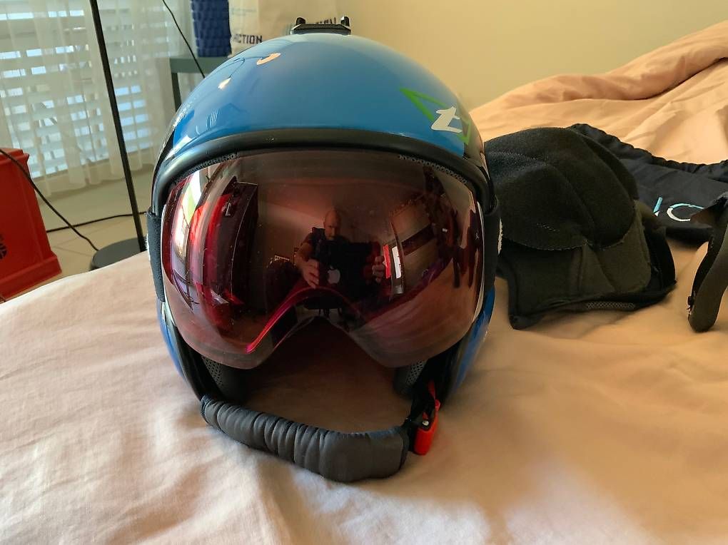 Caschi & visiere: Tonfly ICE Helm Gr. M Skydiving Moped Ski Base Paragliding – Usato da Villigen venduto da barrdall 3