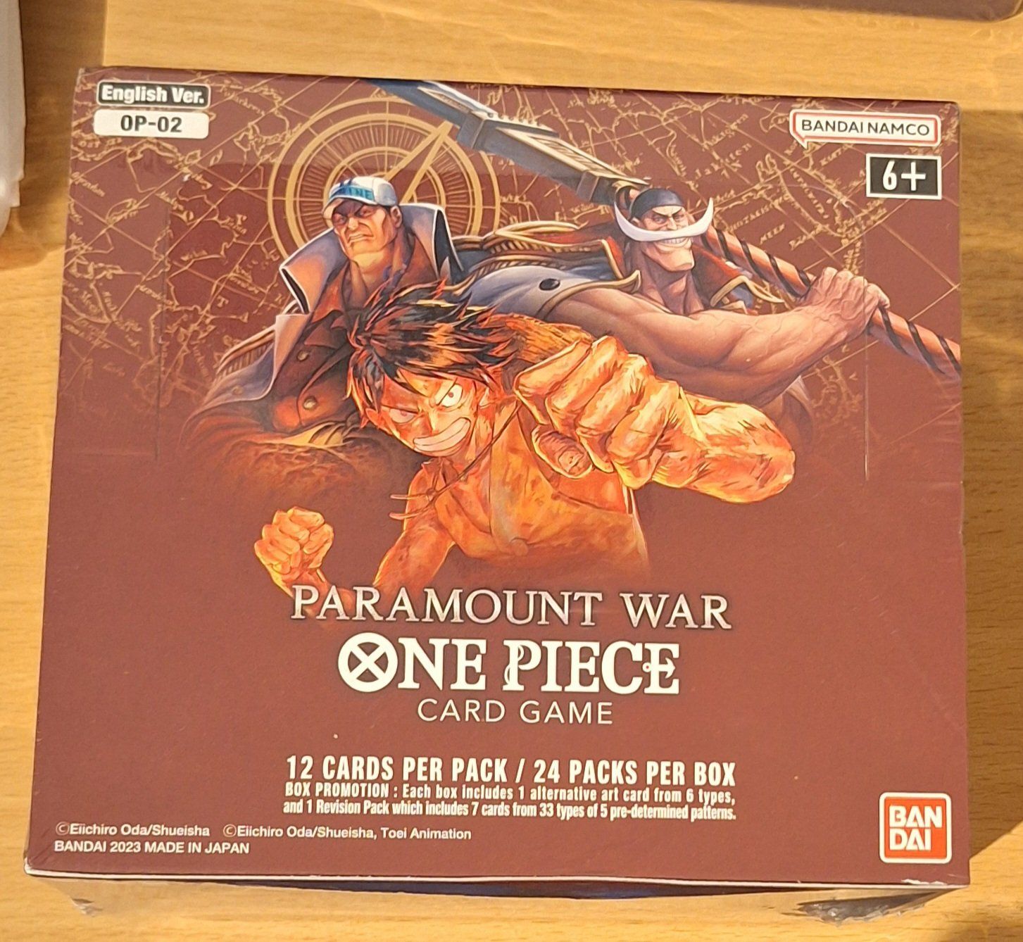 Carte collezionabili: One Piece TCG Paramount War Booster Display OP02 – Nuovo e nell'imballaggio originale da Münchenbuchsee venduto da Pokefreak69