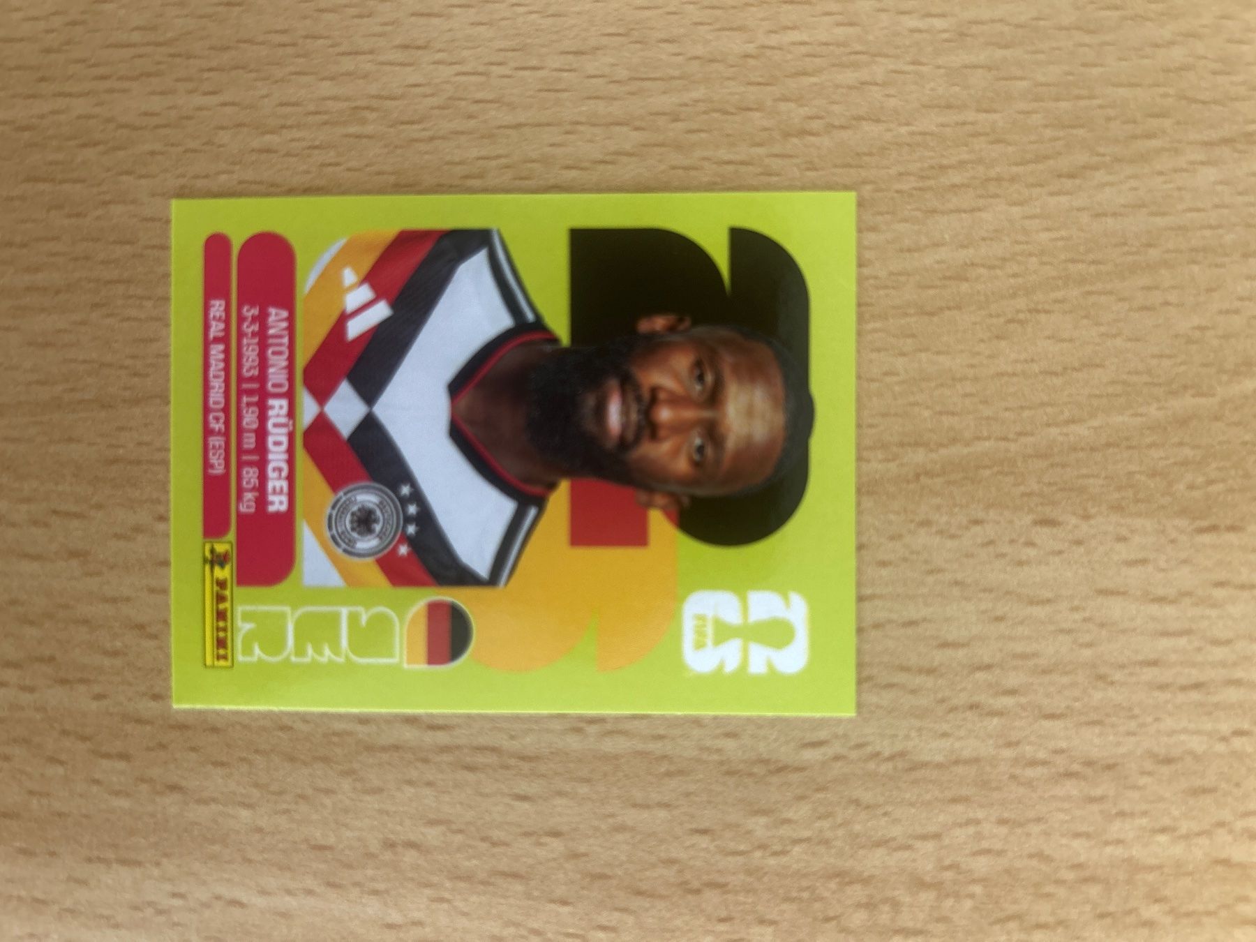 Panini Carte collezionabili: GER 6 - Antonio Rüdiger – Usato da Luzern venduto da edu_f6hx