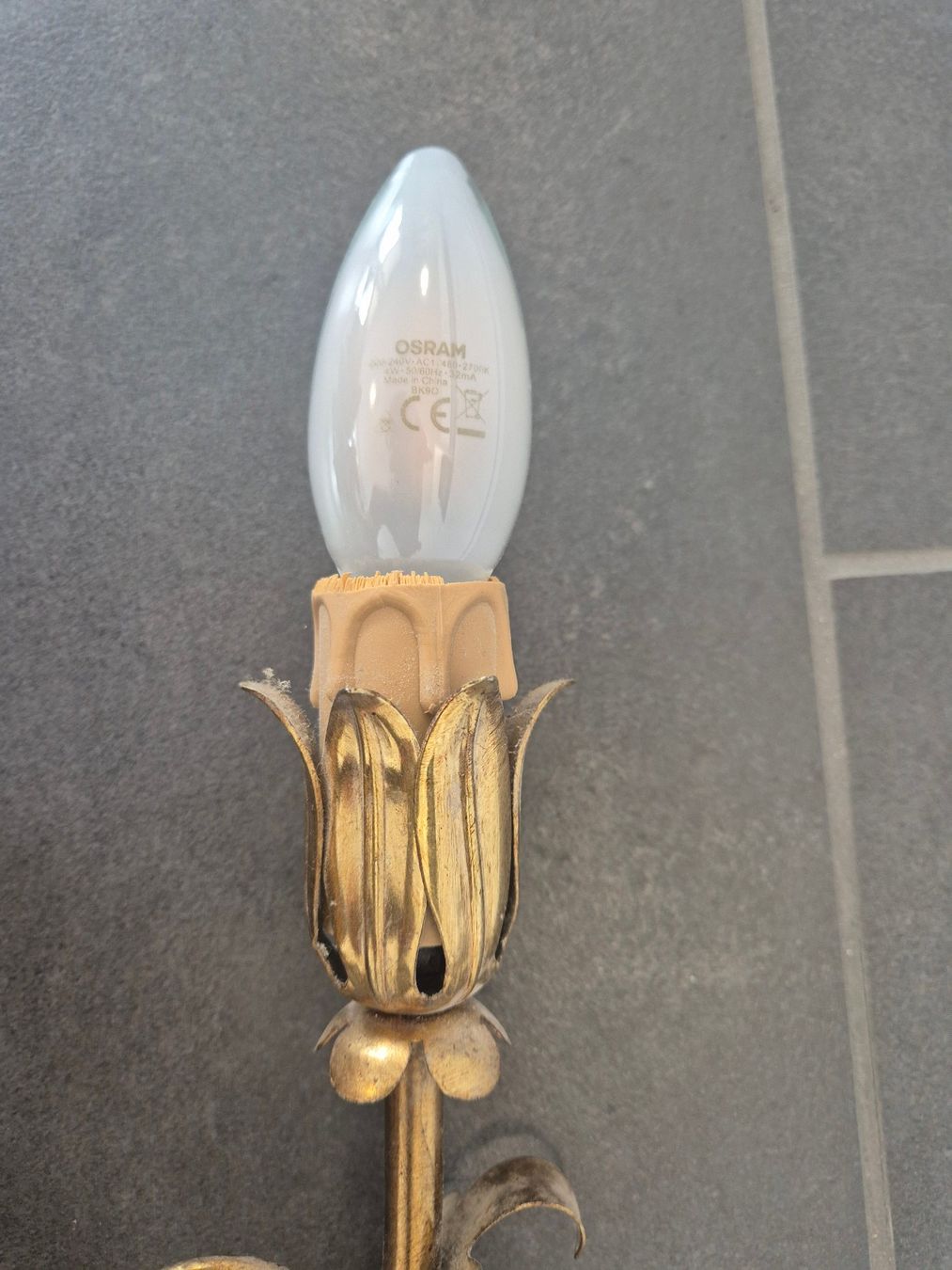 Lampen: Goldige Wandlampen, 2er Set, Barock Stil – Gebraucht aus Unterkulm von Pato1b 7