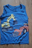 Kinder Tanktop Bagger Motiv Grösse 116 sehr guter Zustand