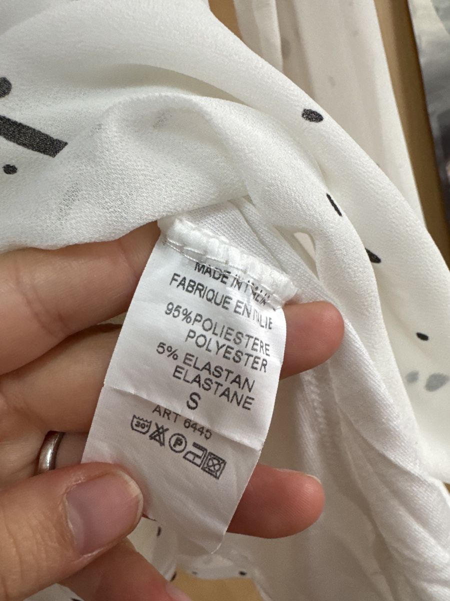 Blusen: TODAY Damenbluse weiss mit Muster Gr. S – Neu (gemäss Beschreibung) aus Thun von Vans_98 3