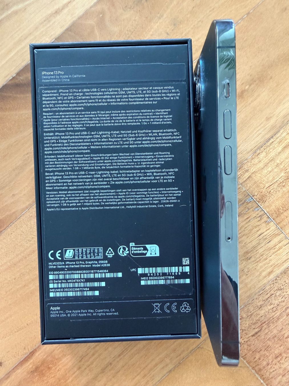 Apple Telefoni cellulari / Smartphones: iPhone 13 Pro (256 GB) – Usato da Herrliberg venduto da goblin75 2