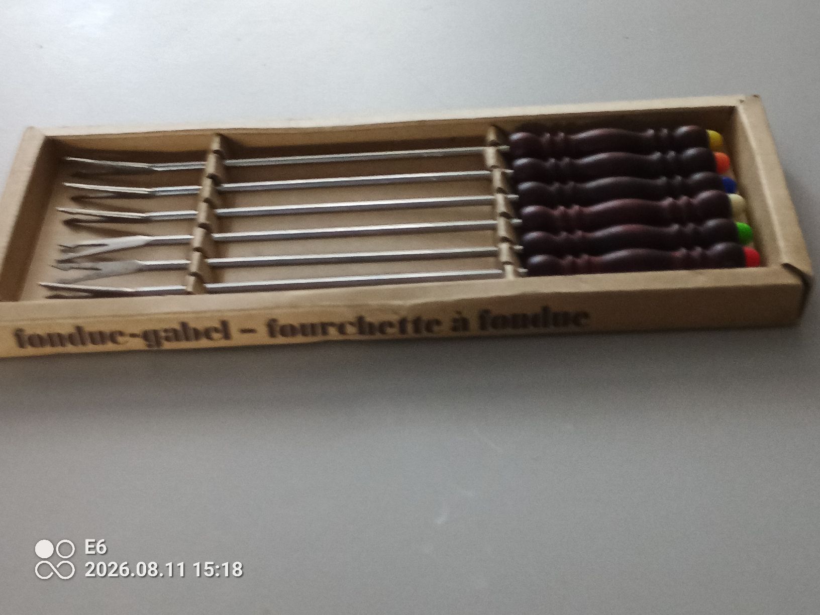 Fourchettes: 6 Fonduegabeln – Neuf (Voir description) à Zürich par Mitzi6 1
