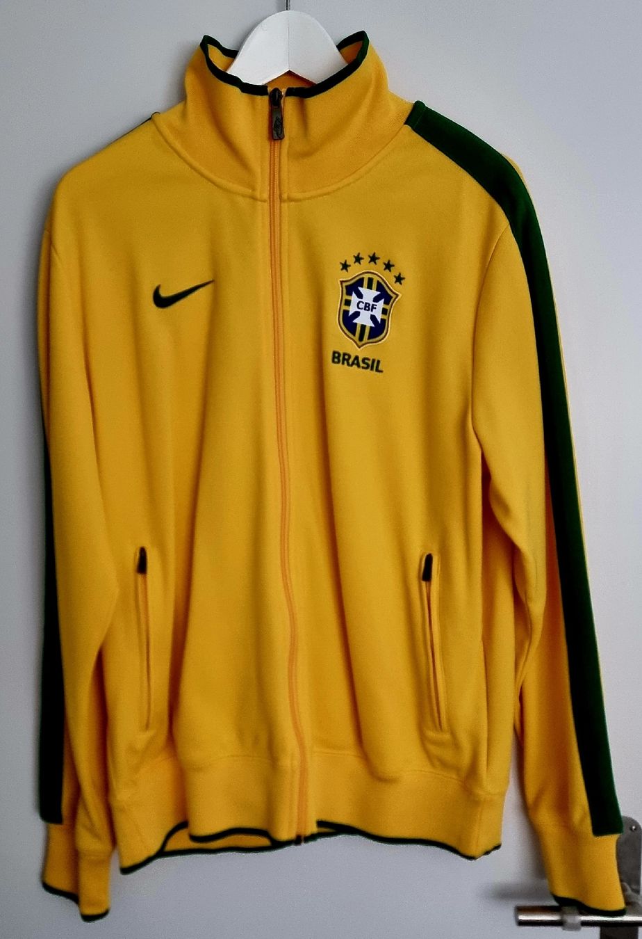 Nike Jacken: NIKE Brasil WM Trainingsjacke Gr. L – Neu (gemäss Beschreibung) aus Gempenach von olli1975 3