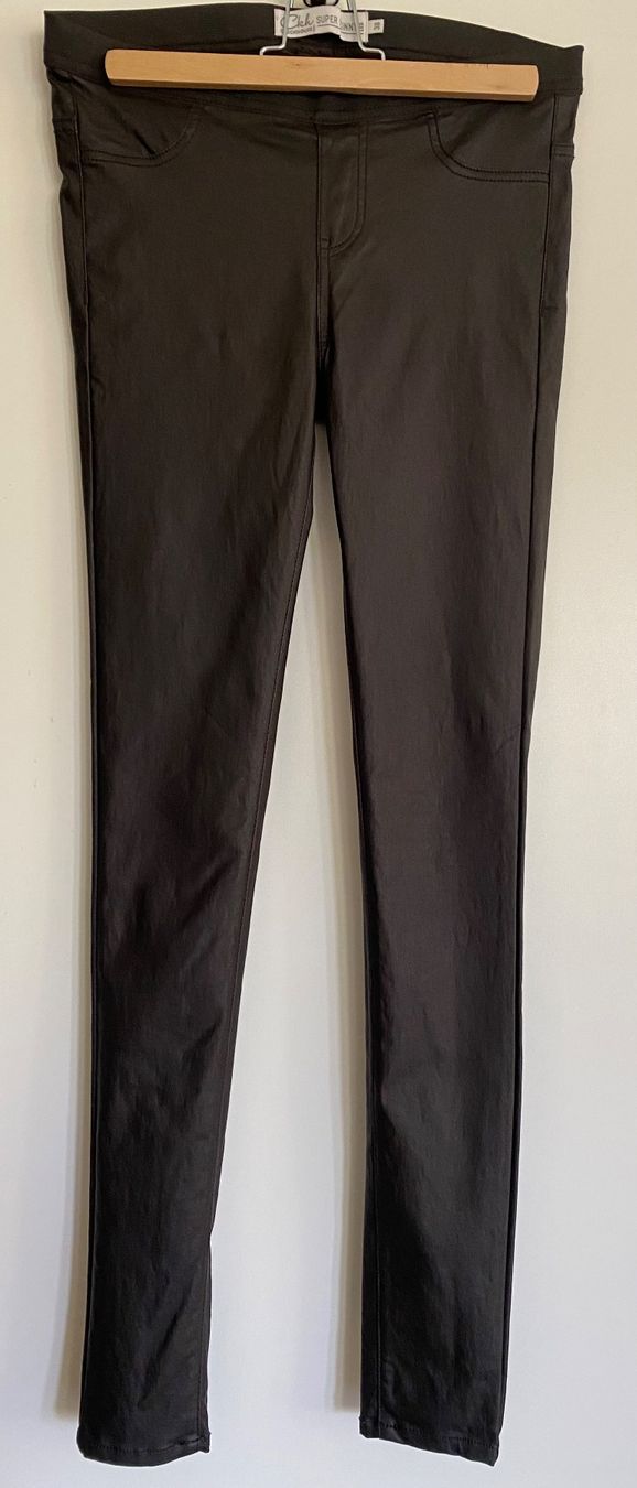 C&A Pantaloni: Lederimitat-Hose in Braun, Gr 38 – Usato da Zürich venduto da Maria2021