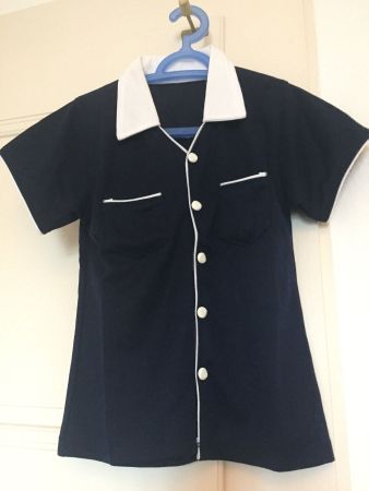 Blouse bleu marine années 90’ USA